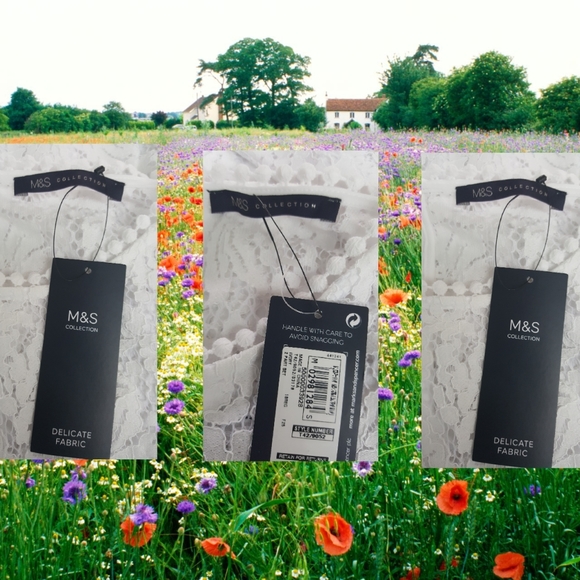 Elegant White Lace Midi Dress - Picture 11 of 12